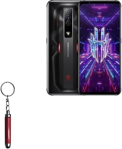 BoxWave - Lápiz óptico compatible con ZTE Nubia Red Magic 7 (Lápiz óptico de BoxWave) - Lápiz capacitivo de bala, mini lápiz óptico con lazo para