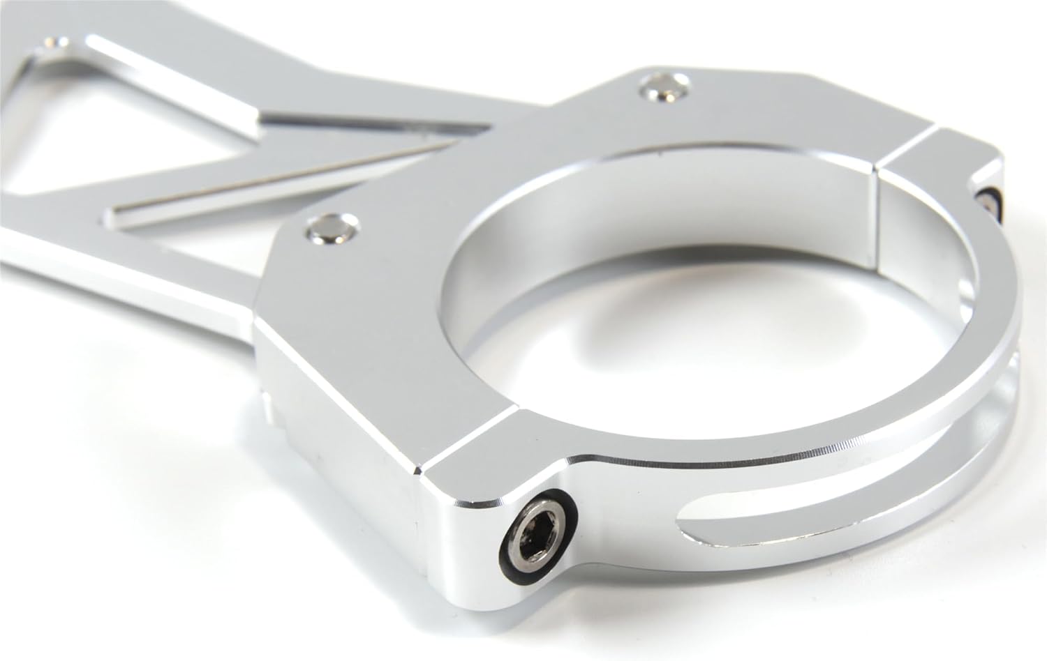 Arashi Front Fork Bracket Shock Absorber Damper Balance Brace for Honda NC700S NC700X DCT 2012-2013, NC750S NC750X DCT 2014-2018, Motorcycle Accessories Parts Silver 1 Pcs