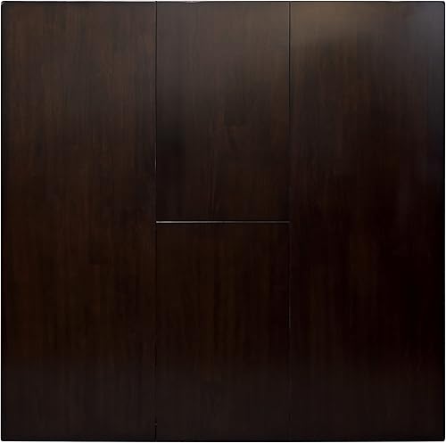 Miniatura 3 de Juego de comedor de altura de mostrador de estilo casual 5 piezas mesa de altura de mostrador y 4 sillas de altura de mostrador muebles de madera