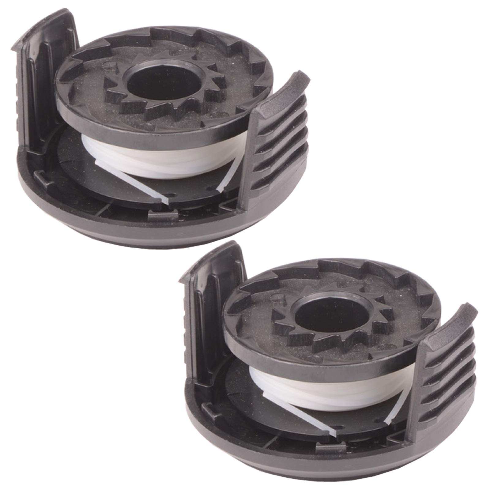 SPARES2GO Spool Line Cover compatible with Spear and Jackson 18v S1825CT 36v S3630CT Strimmer Trimmer (Pack of 2)