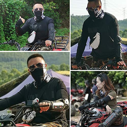 Lenço de ciclismo, Andoer Proteção UV Máscara facial Polaina de proteção solar Ciclismo ao ar livre