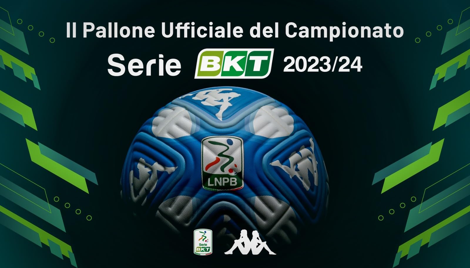Pallone Da Calcio Kappa Kombat Serie B 2024/25 - Replica Ufficiale - Foto 14