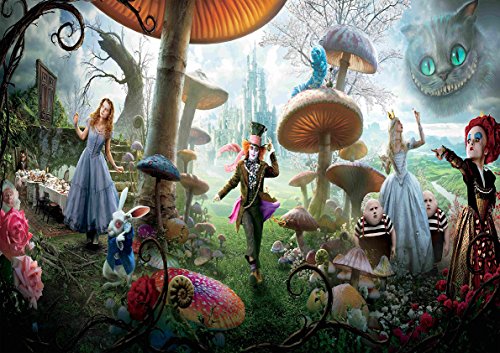Poster TIM Burton Alice aux Pays des Merveilles Alice in Wonderland Wall Art