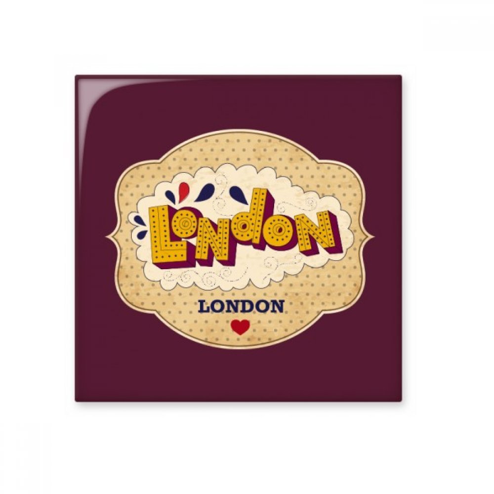 Umbrella UK London Stamp British Ceramic Tile Glossy Decal Glazed Brick Adorn Stone