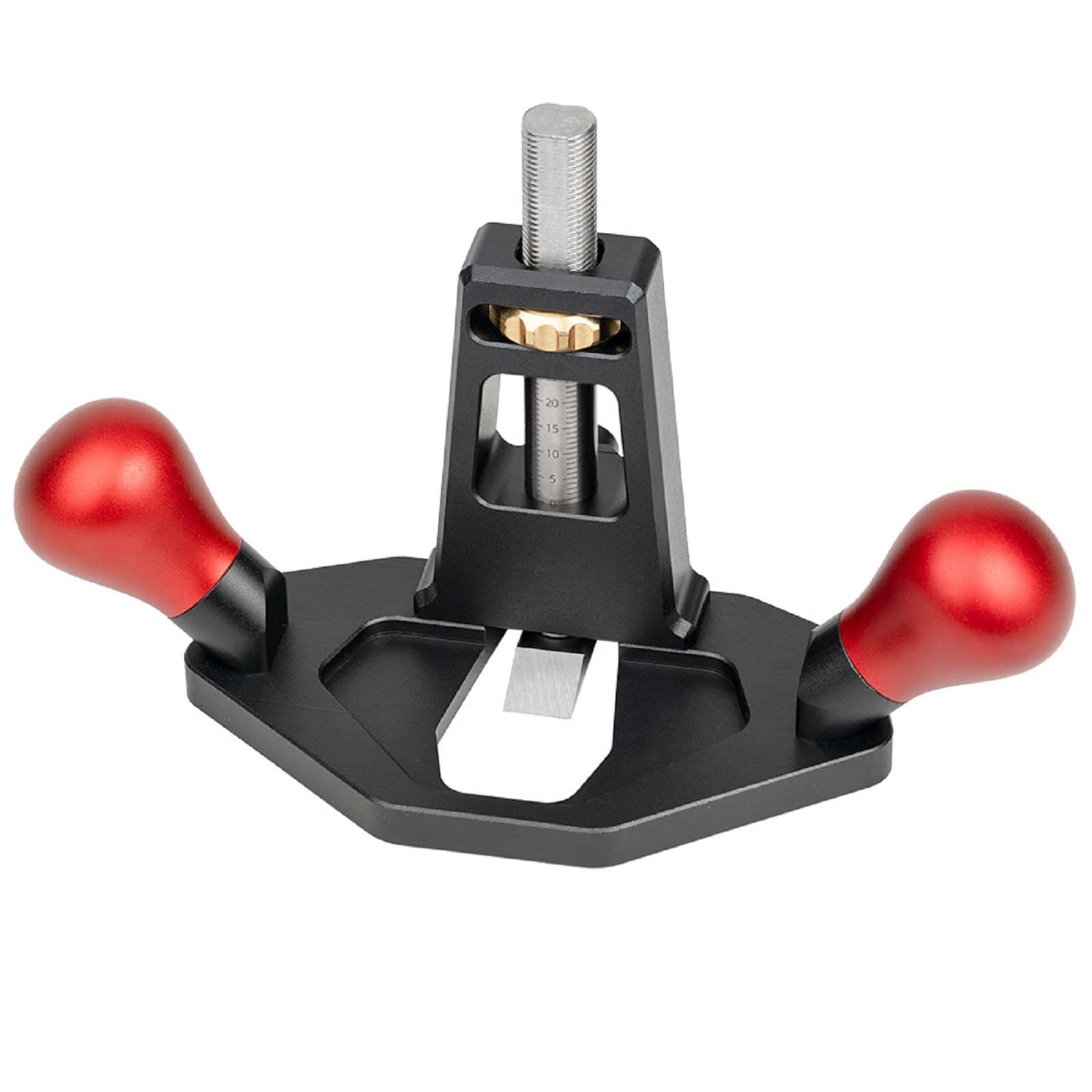 Router a Mano, Router a Mano Hobe Aeroplano Plane Strumento per Lavorazione Legno a Piano Portatile con Acciaio Inossidabile di Alta Qualità per Legno Profondità Regolabile