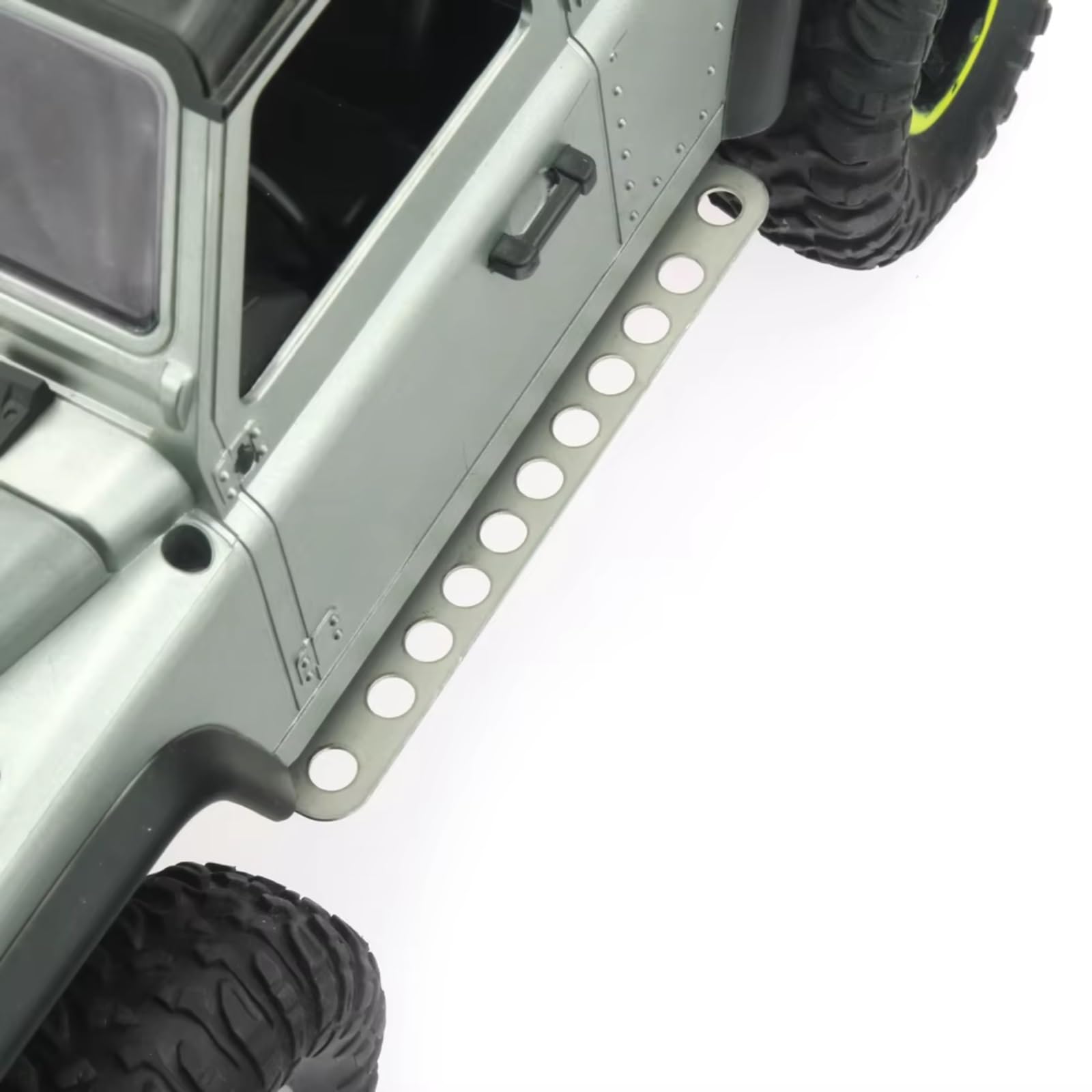 Per MN D90 D91 D96 Per MN98 Per MN99S 2 Pezzi 1/12 Pedale Laterale In Metallo Per Rock Sliders RC Auto Veicoli Cingolati Parti Accessori Ricambio Componenti Telaio Rc