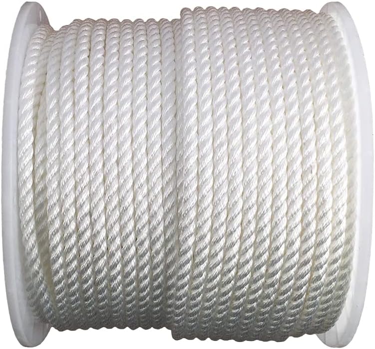Koch Industries Rope Nylon Twist WHT 3/8X400FT 5211245