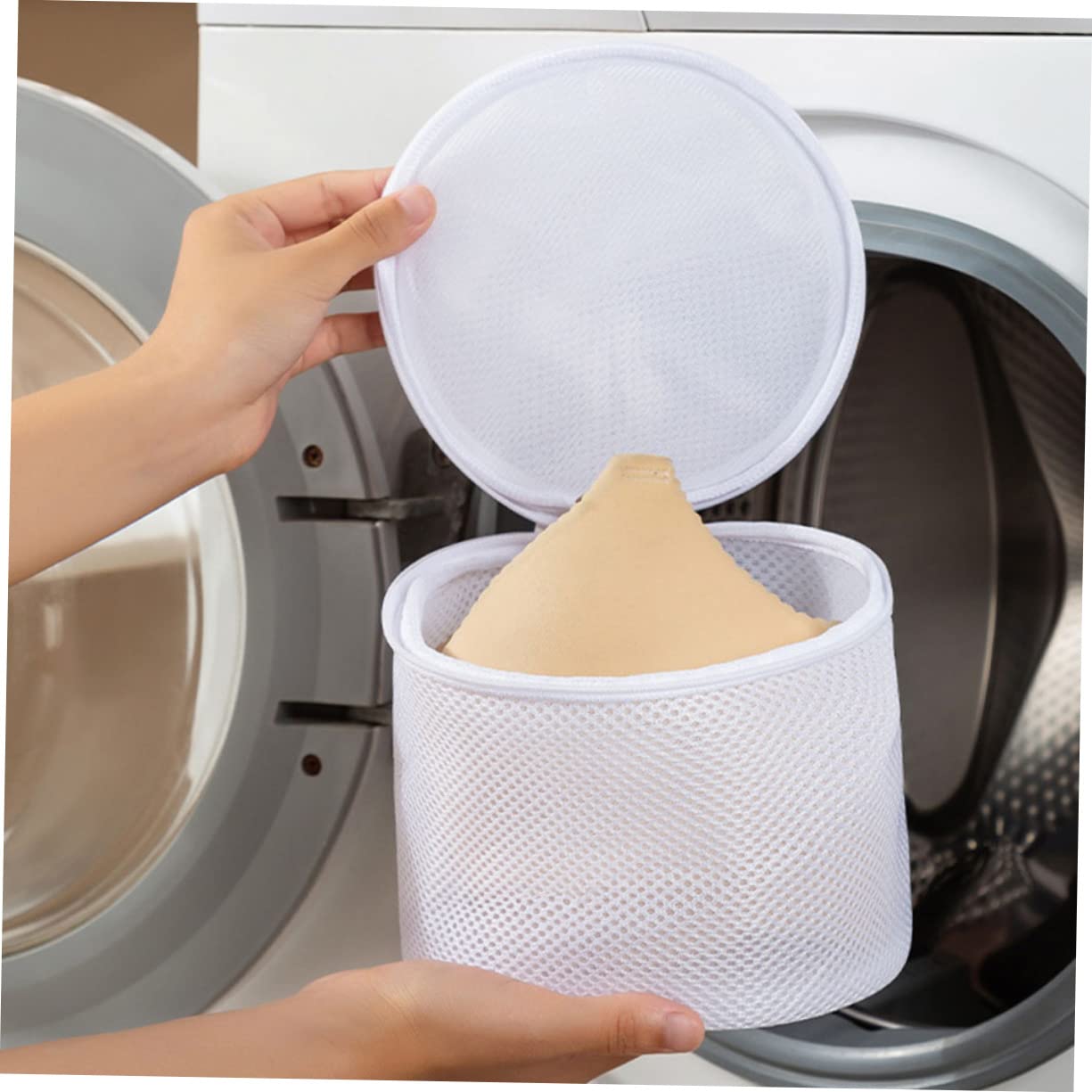 3er-sets Wäschesack Aus Netzstoff Wiederverwendbar Für Waschmaschine Unterwäsche Bhs Camping Reisen 2 Stück X 3