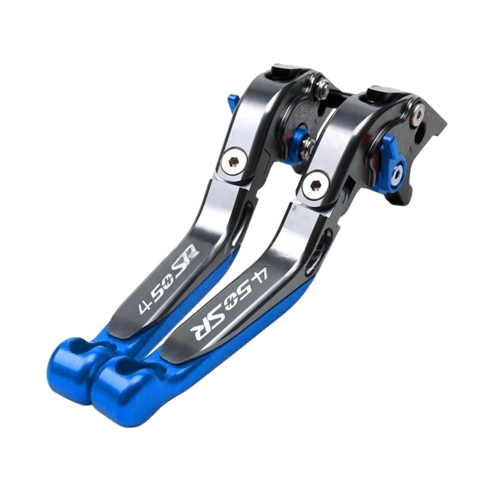 WNFTYSKE Motorcycle Brake Clutch Lever Pivot Levers Motorcycle Accessories CNC Aluminum Folding Extendable Brake Clutch Lever for CFMOTO 450SR 450 SR 2022