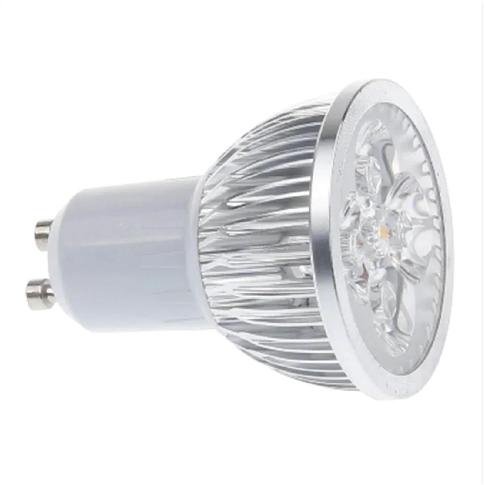 4 Bombillas de luz LED GU10 85-265V lámpara de Fuente IP65 focos LED Impermeables luz descendente LED Blanca cálida for iluminación Interior (Color : Warm White)