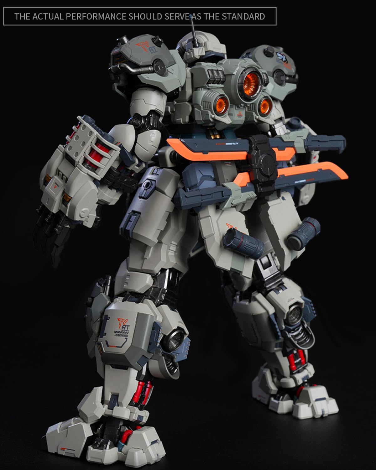 GWTCTOY Moshow Mecha Figurka akcji Mecha Mech, Eskadra Foxhound, typ walki w zwarciu, przeguby ze stopu, zestawy kolekcjonerskich figurek mecha, 20 cm