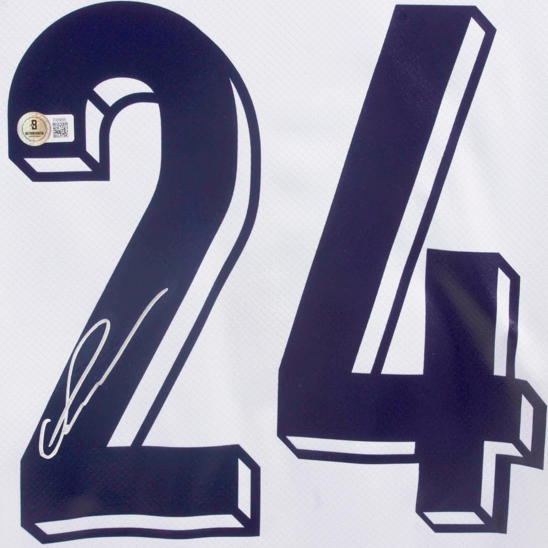 adidas Ajax Men's Away Soccer Jersey 24/25 (US, Alpha, Medium, Regular, Regular, Crew Blue)