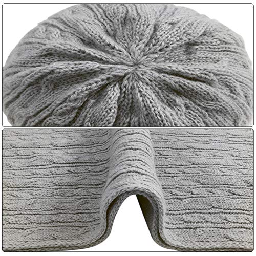 Warmiehomy Muts, sjaal en handschoenenset voor dames en dames, zacht, warm, gebreid, lange sjaal, 3-in-1 winter, dikke gebreide set voor skiën, outdoor, winkelen, vissen, cmping - Image 6