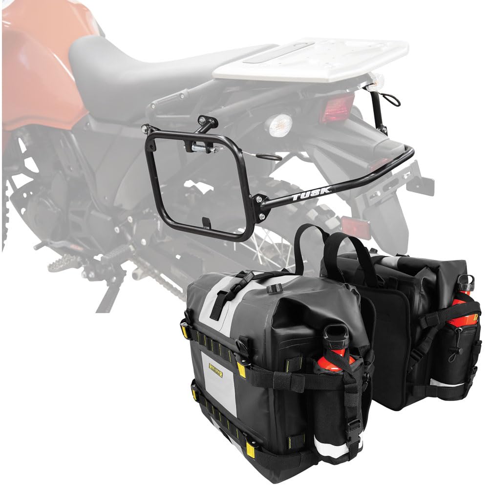 Amazon.com: TUSK Pannier Racks with Nelson Rigg Hurricane Dry