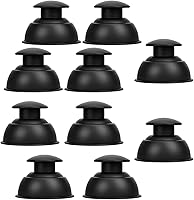 Vista 9 de Juegos de terapia de ventosas de silicona, 10 unidades, ventosas profesionales al vacío para masaje miofascial, dolor en las articulaciones, Blanco