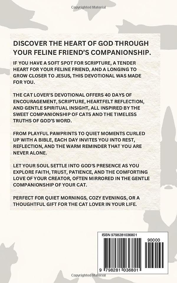 The Cat Lover’s Devotional: 40 Days of Scripture, Prayer, and Heartfelt Encounters with Jesus Inspired by the Cats We Love - Image 2
