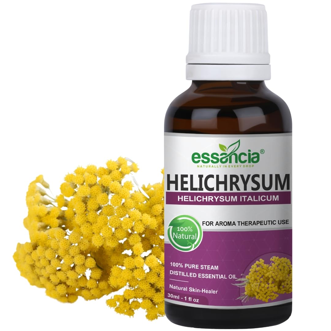 Essancia Helichrysum Essential Oil for Skin Care & Aromatherapy - 100% Pure, Natural, Undiluted Therapeutic Grade (30ml) (B0C8TZD6JT) Amazon Price History, Amazon Price Tracker