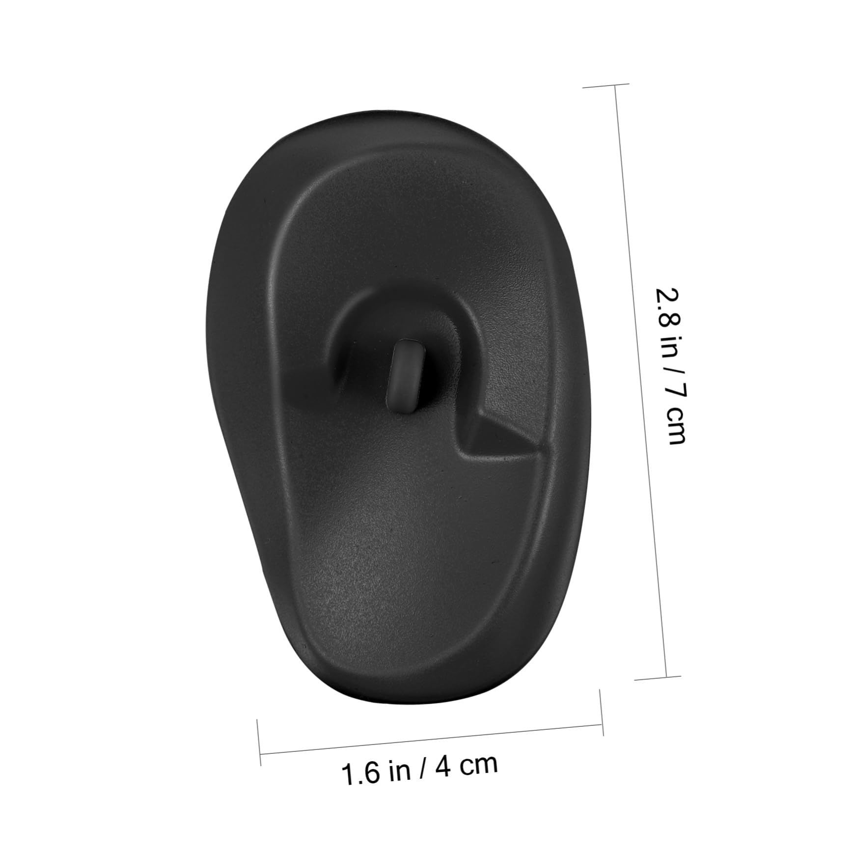 PRETYZOOM Copriorecchie Monouso da Parrucchiere in Silicone 206 Pezzi, Protezione per Orecchie Durante Tintura e Doccia, per Uomo e Donna Uso Casa, Hotel e Salone