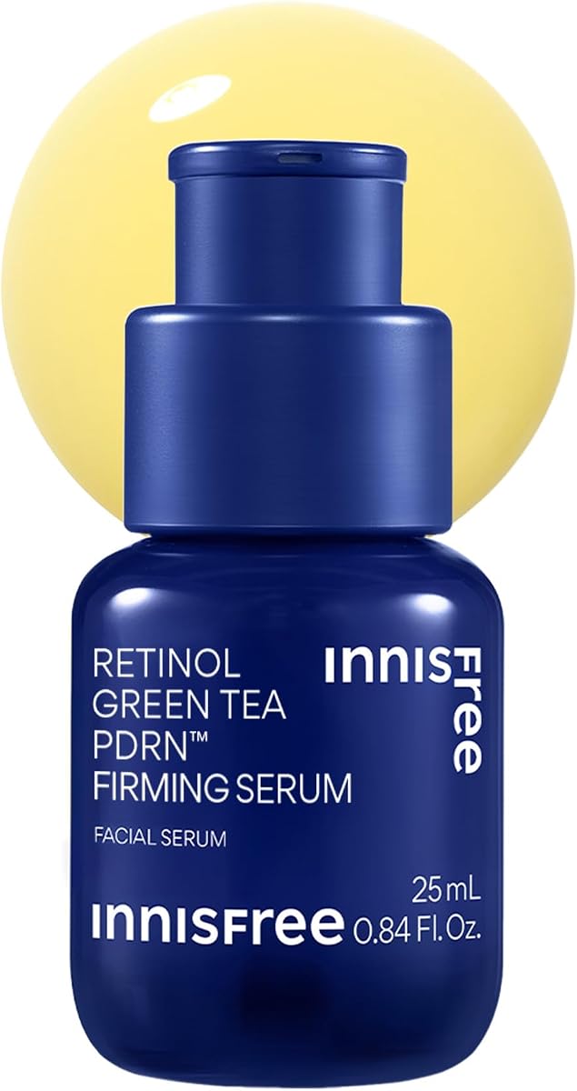 innisfree Green Tea PDRN Serum | Korean Skincare with Retinol & Hyaluronic Acid for Hydrating, Anti‑Aging Care and Wrinkles | Suitable for Acne‑Prone & Sensitive Skin | Available in Jumbo & Gift Set