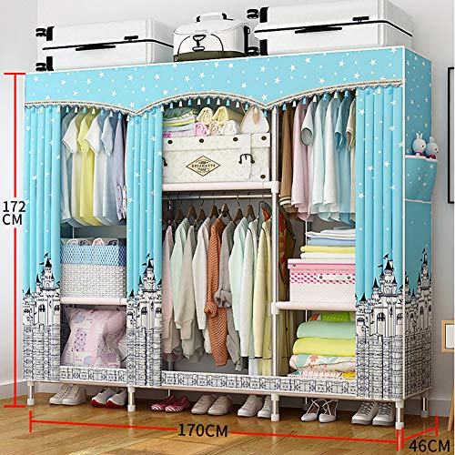 Rangement de vêtements pliable pour solutionner le manque d'espace dressing