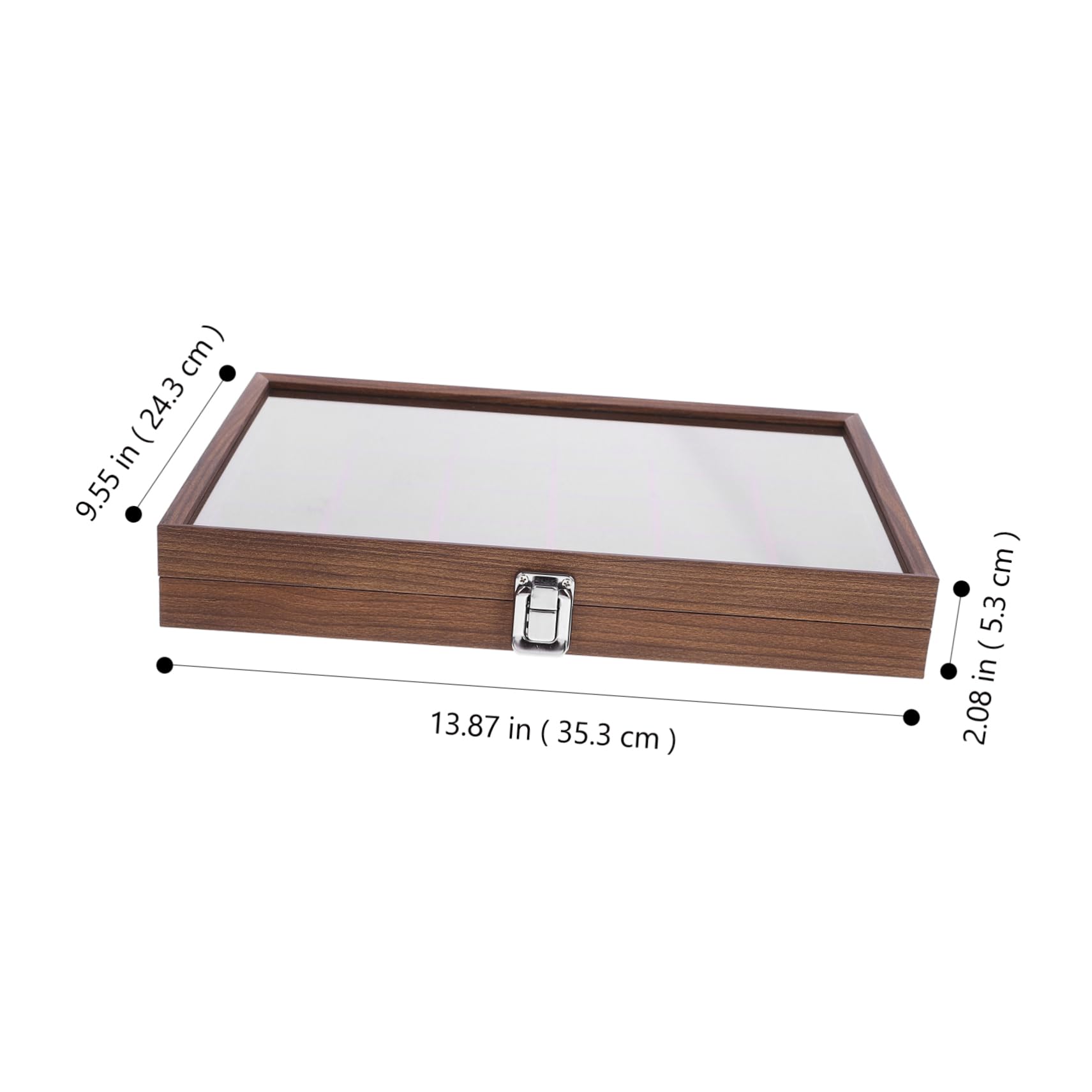 Boîte De Rangement Compartimentée Pour Sachets De Thé Bois Avec Couvercle Transparent Compartiments Organisateur De Thé Pour Bureau Cuisine