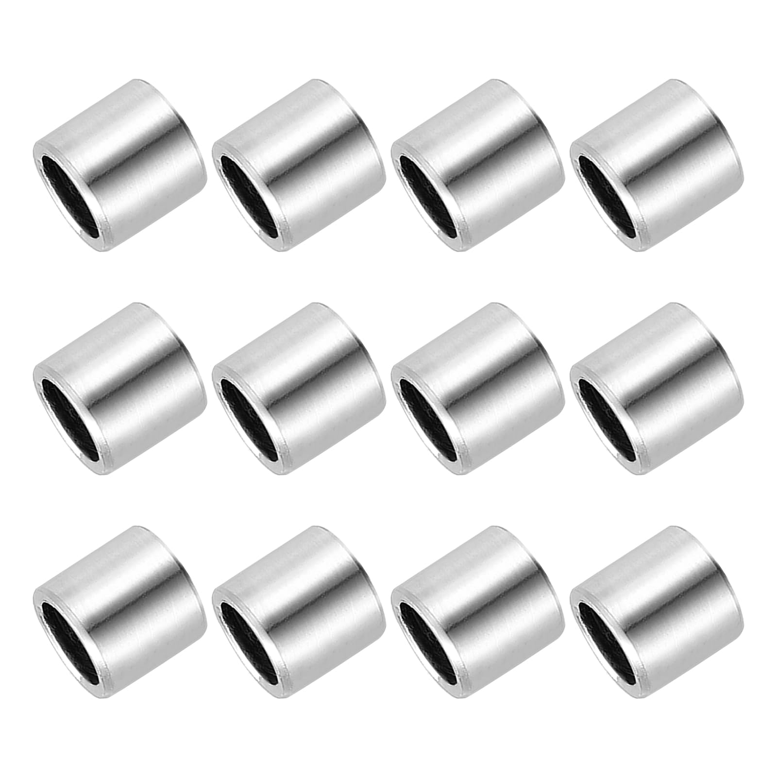 PATIKIL 12 Pcs Stainless Steel Spacers