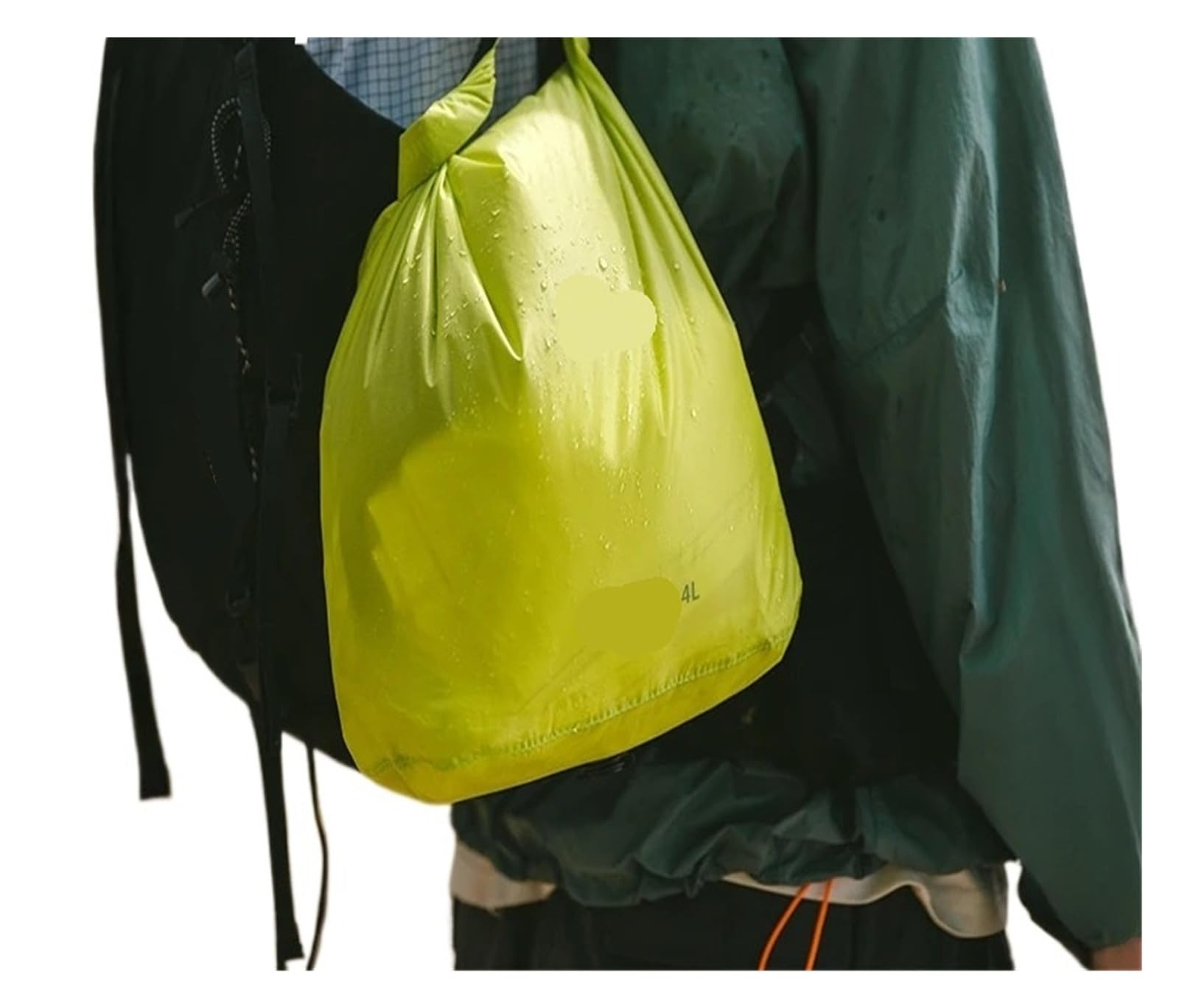 Borsa impermeabile a compressione da 2 L/4 L/8 L, sacca leggera ed espandibile for il nuoto e l'outdoor(Yellow - 8L)