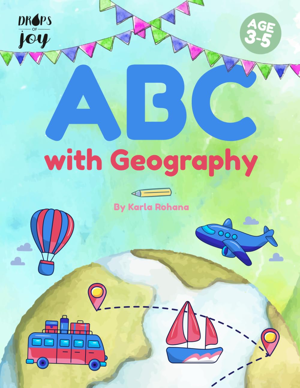 ABC with Geography - Colour & Learn