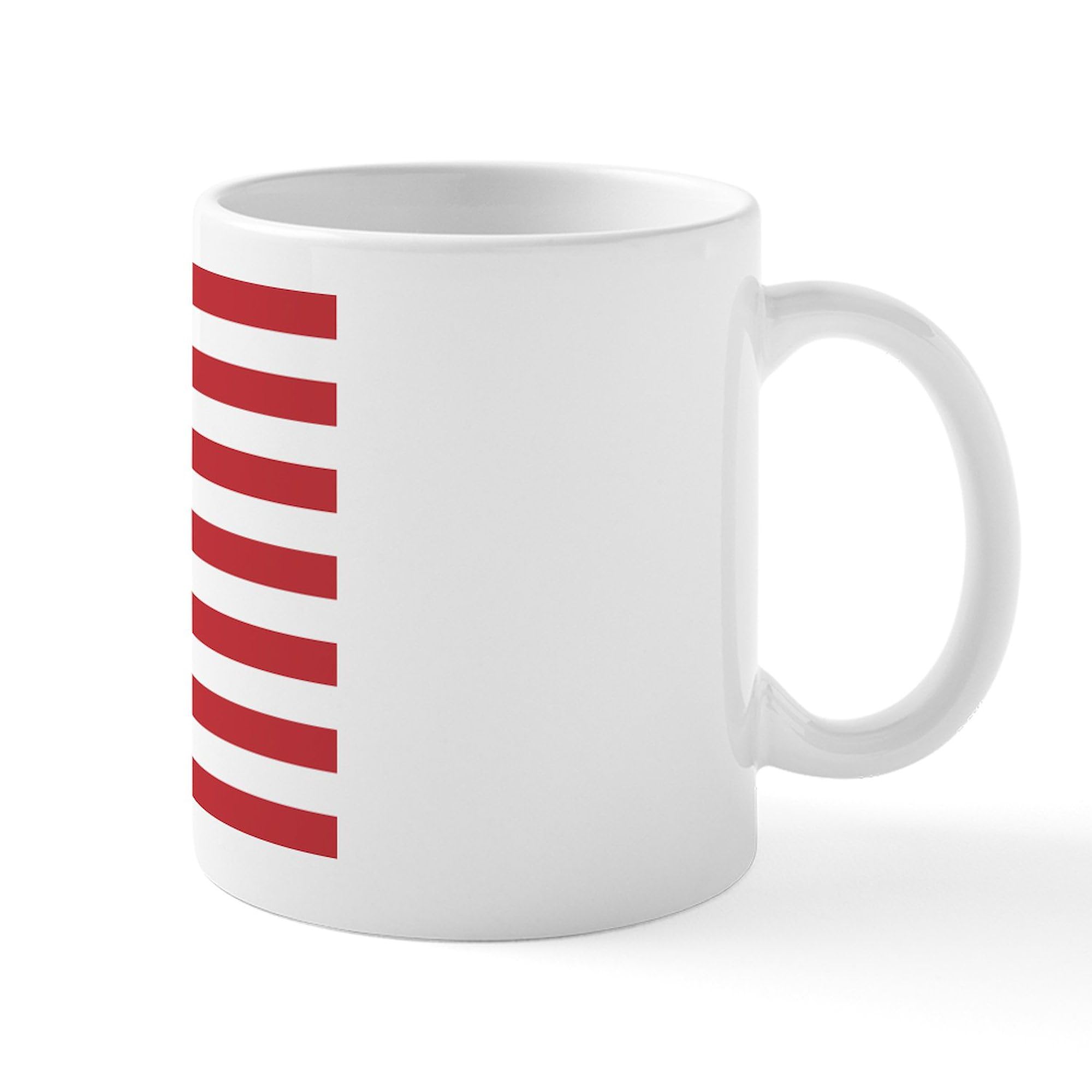 Amazon.com | CafePress USA American Flag Mug 11 oz (325 ml) Ceramic Coffee  Mug: Coffee Cups & Mugs