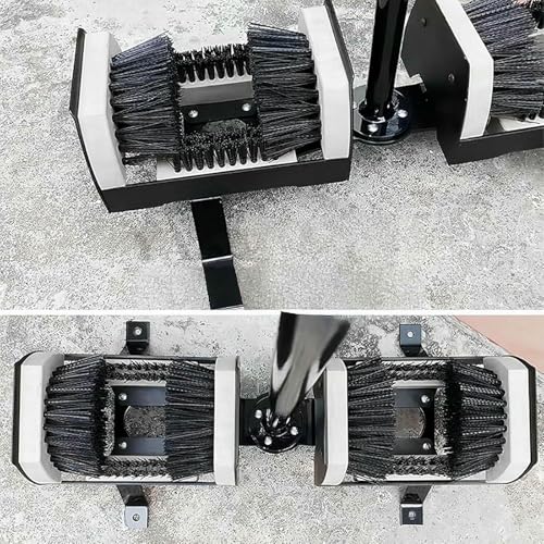 Cepillo rascador de zapatos para eliminar barro al aire libre, herramienta de limpieza para botas de fútbol, calzado de construcción y equipo ecuestre, estación de limpieza de zapatos duradera y