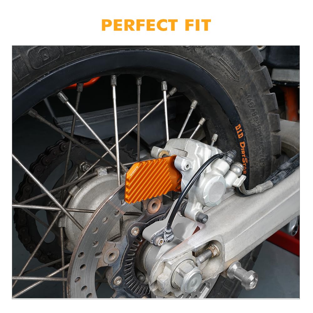 NICECNC Refroidisseur d'étrier de Frein Compatible with 690 SMC R 2024, Orange