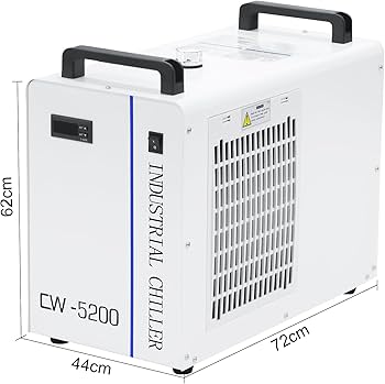 Amazon.com: CW-5200 Industrial Water Chiller 6L Water Cooler 0.68 Amazon.com: CW-5200 Industrial Water Chiller 6L Water Cooler 0.68