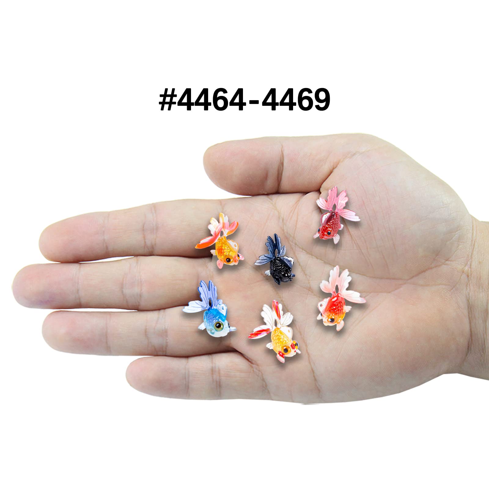 120 Mini Poissons Rouges En Résine Lumineux – Multicolores Pour Décoration Et Bricolage