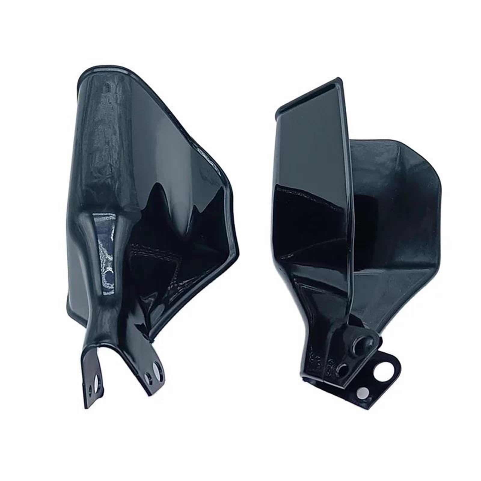 HDHCSCAGH Motorcycle Handguard Shield Universal 1 Pair Handguard Grip Hand Protector Motorcycle Wind Guards Handlebar Cover Handlebar Protection Covers(Black)