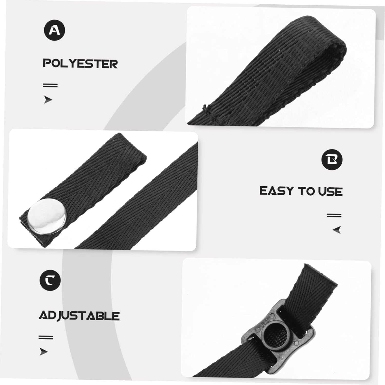 POPETPOP 4sets Hockey Chin Strap Replacement for Sports Helmets Polyester Under Chin Strap Easy to Install Compatible Hockey Baseball and Football Helmets
