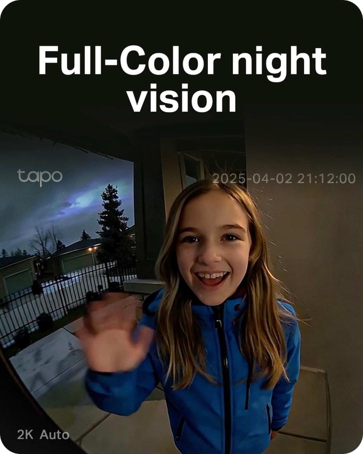 Tapo D210 Smart Video Doorbell - 2K, Night Vision -5