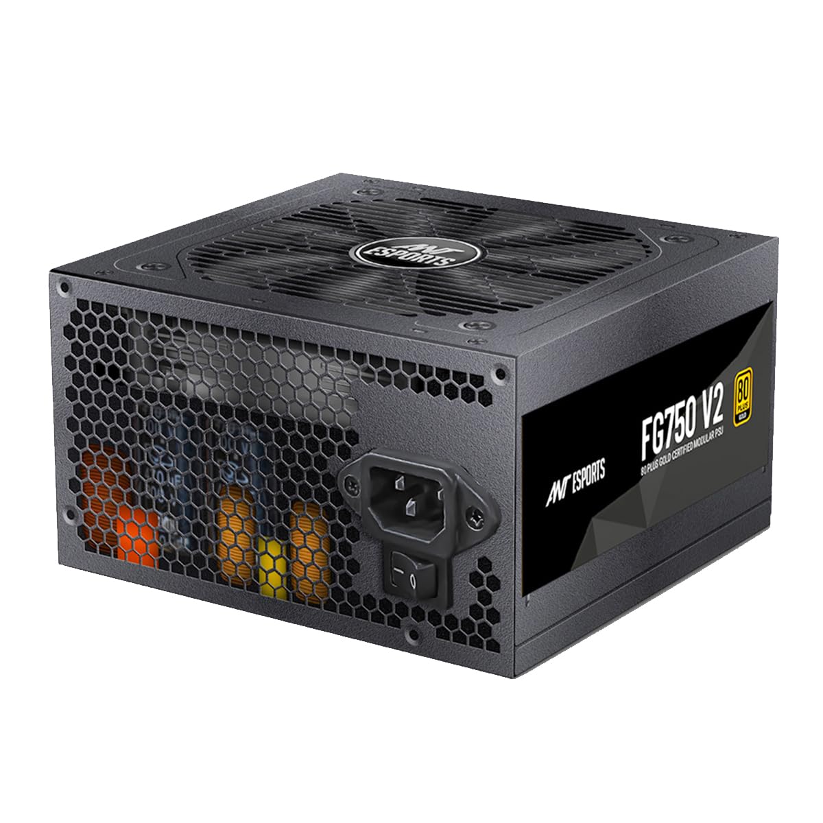 FG750 V2 80 Plus Gold Certified Modular Gaming Power Supply/PSU I 120mm Silent Fan I 3 Years Warranty