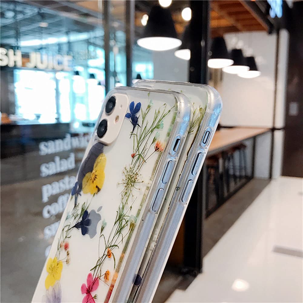Amazon.co.jp: 花の電話ケース美しい防水保護電話iphone11 / 12 / pro