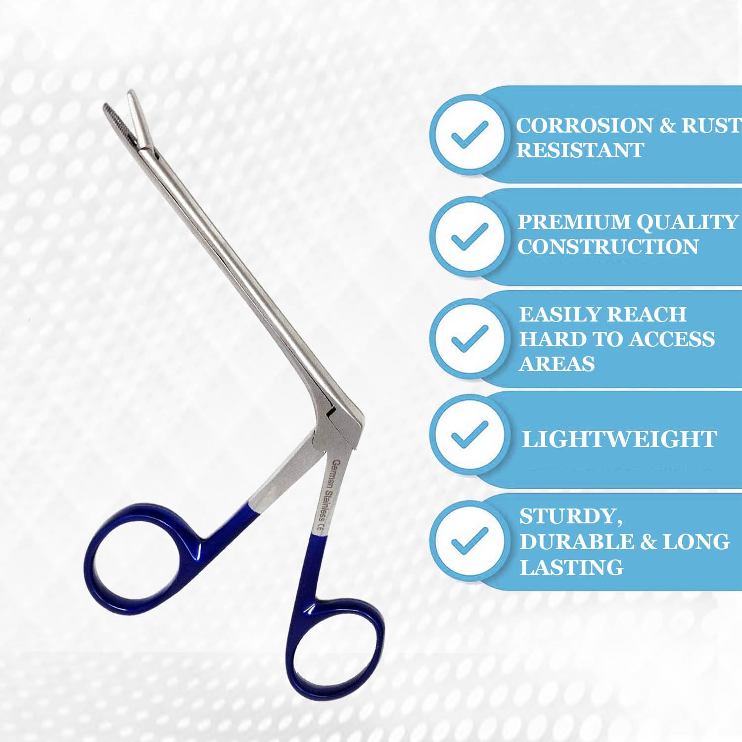 Nanjing Al-Heera Inc Hartman igator Forceps ENT Veterinary Surgical Instrument buy in Sialkot