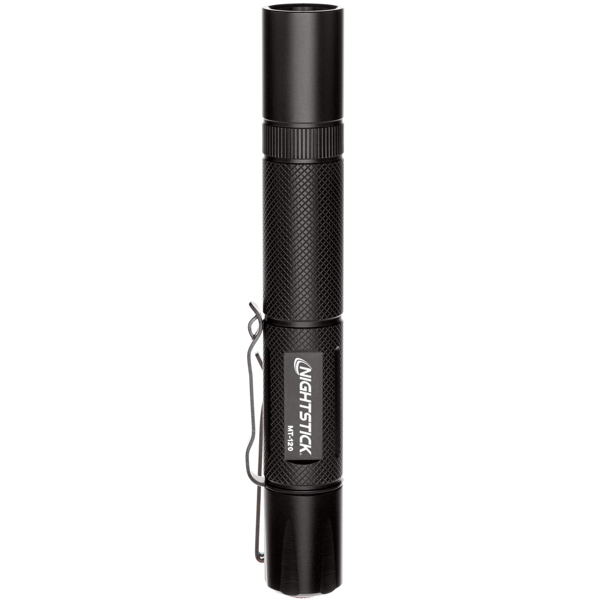 MT-120 Momentary or Constant-on MT-120 Mini-TAC Metal LED Flashlight-2 AA, 5.6-Inch, Black