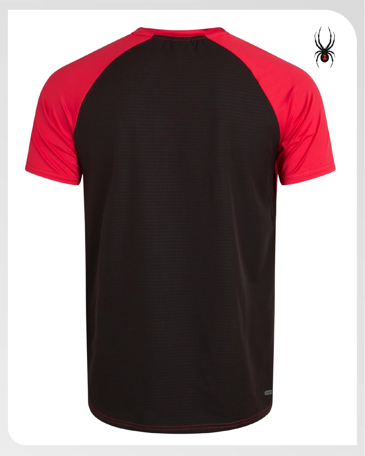 Spyder pyder Mens Active Shirts - Quick Dry Athletic Short Sleeve Mens Gym Workout Shirts - Crewneck Shirt for Men - Image 6