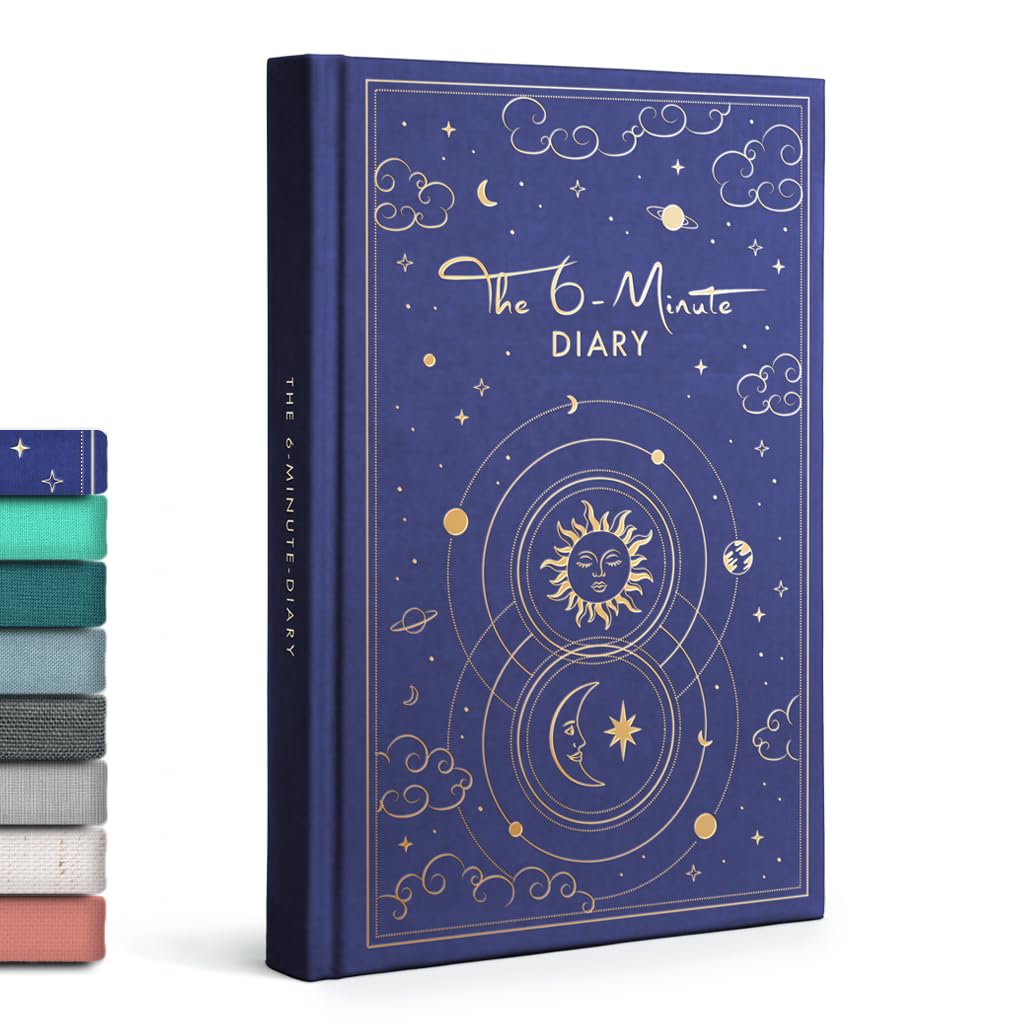 UrBestSelf The 6-Minute Diary (6-Minuten-Tagebuch auf Englisch) | Gratitude journal, manifestation journal | Journaling for more mental health, self care & mindfulness