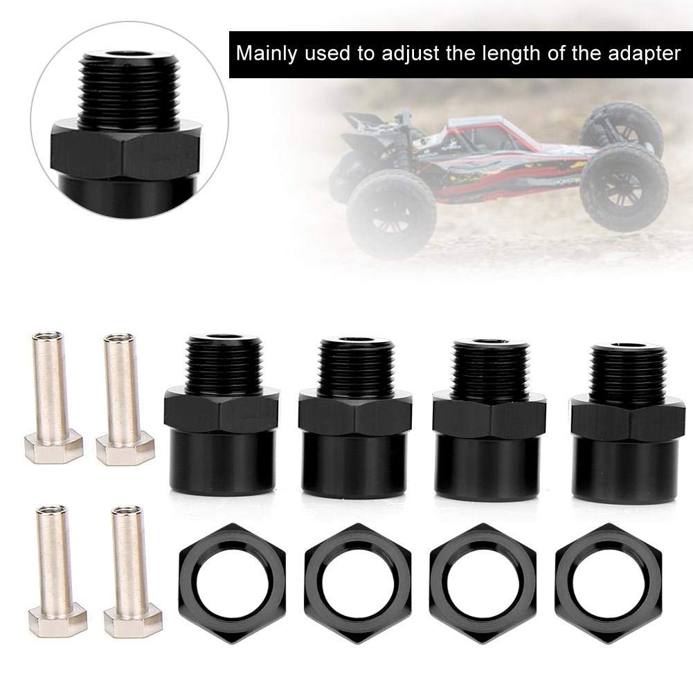 Adaptador De Buje Hexagonal 12mm A 17mm Para Coches RC – Metal Duradero, Para D4 HSP 94123
