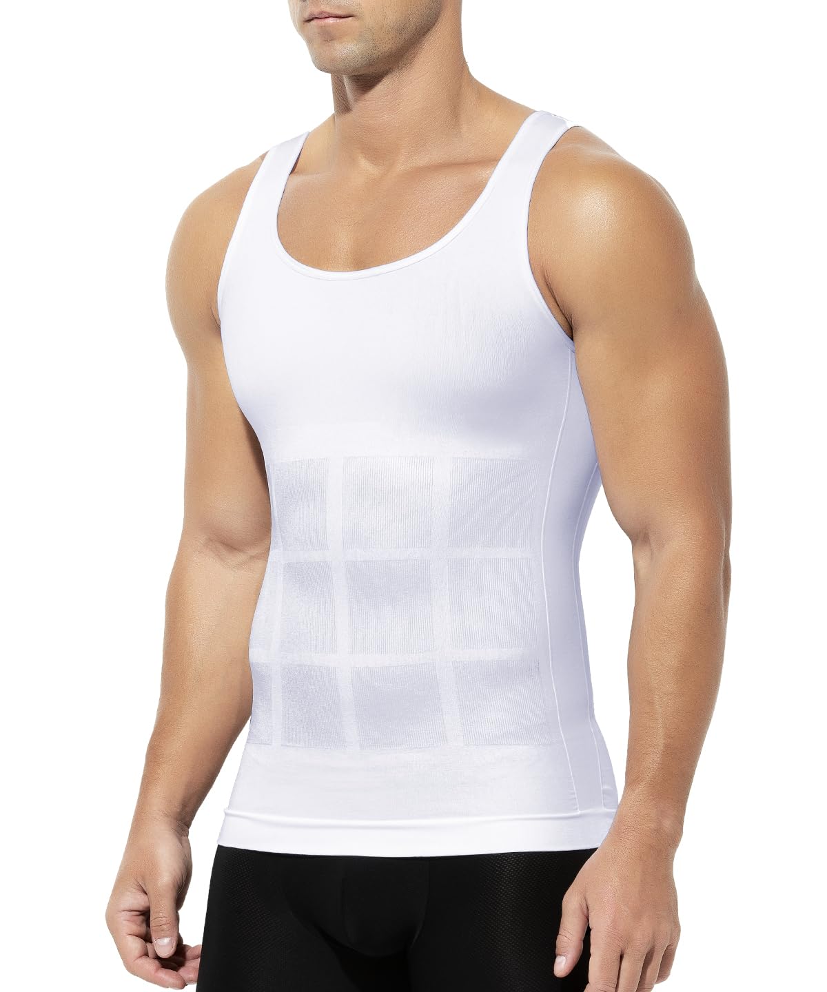 Men's Slimming Vest Body Shaper Compression Tank Top Shapewear Abdomen Belly Tummy Control Vest Shirts Undershirts