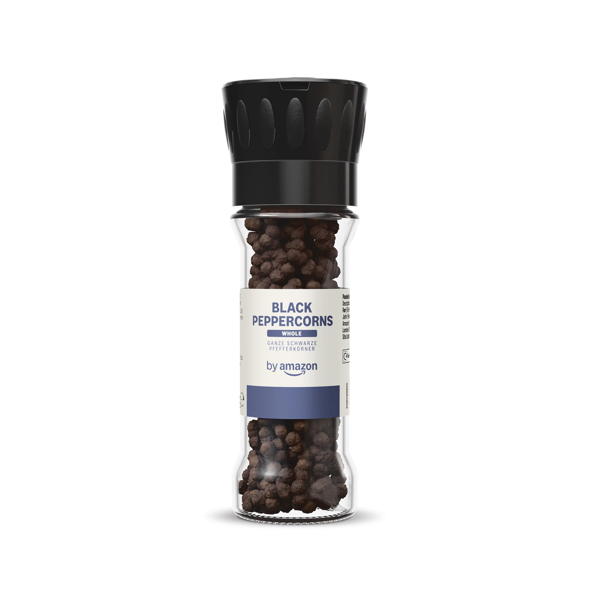 by Amazon Black Peppercorn Grinder, 40g