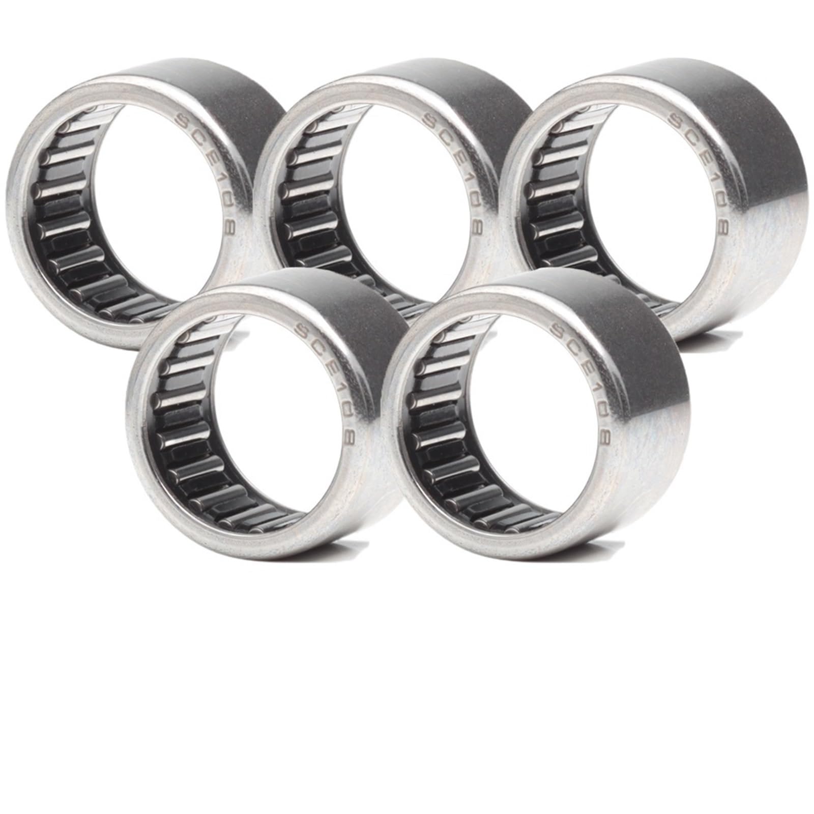 NOBIRTBSA SCE108 Bearing 15.88 * 20.64 * 12.7 Mm Drawn Cup Needle Roller Bearings B108 BA108Z SCE 108 Bearing 1Pcs
