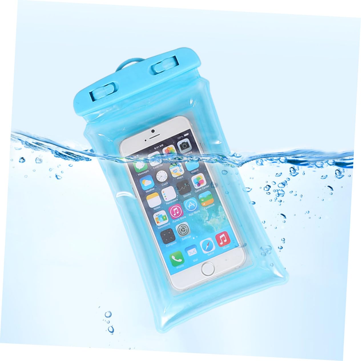 balacoo 4-Pack Waterproof Cell Phone Pouch Beach Swimming Diving Phone Bag Touch Screen Protection Black