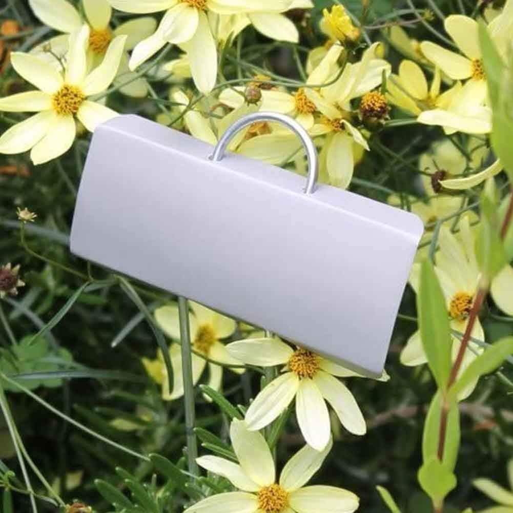 CenYC Plant Markers,10pcs Copper&Stainless Steel Plant Label with Waterproof,rustproof,Sturdy,Corrosion Resistance,Slightly Sloping Design,Tags for Garden,Yard