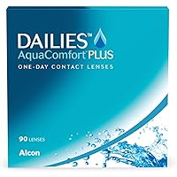 Dailies AquaComfort Plus Lenti a Contato Giornaliere, 90 Lenti
