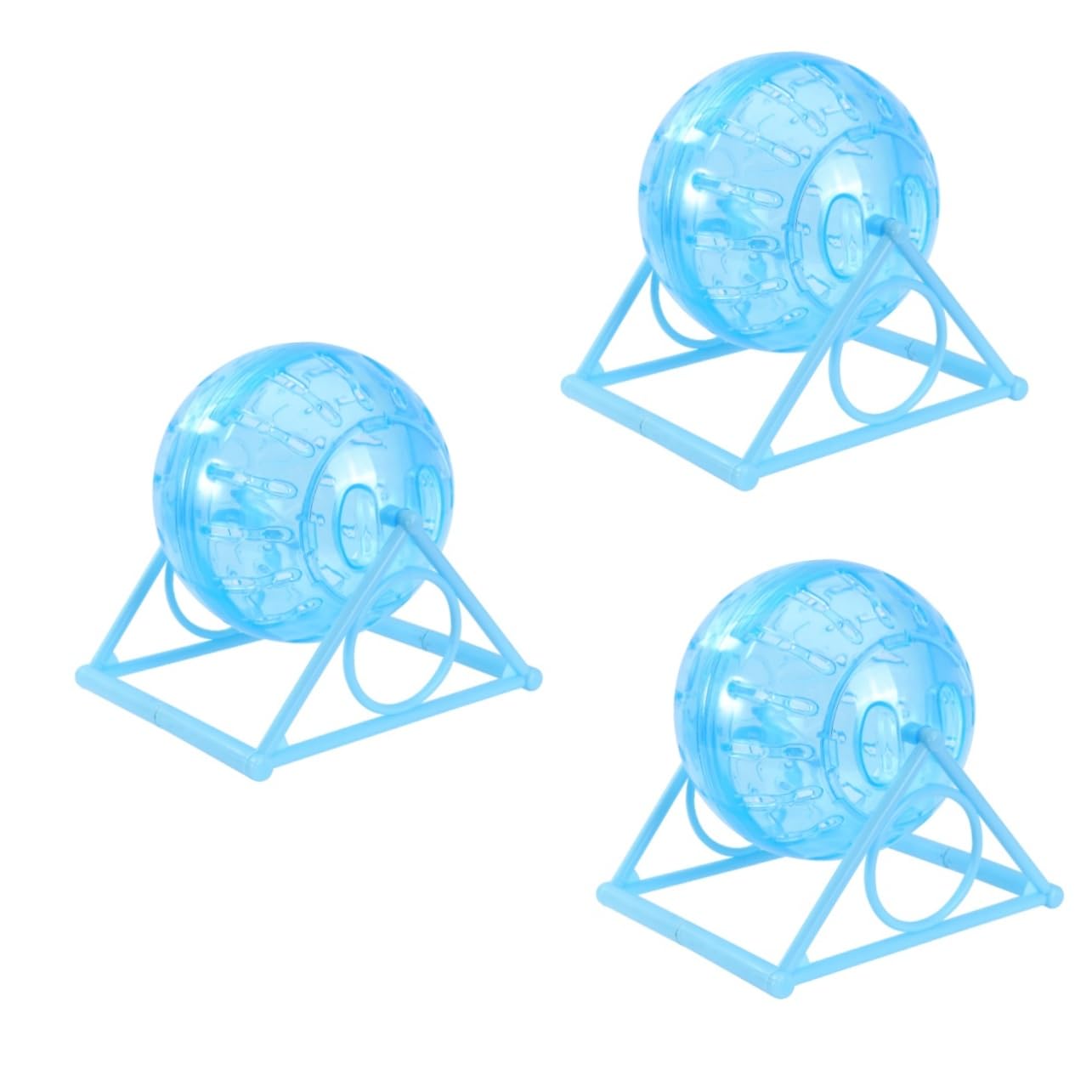 DOITOOL 3stücke Hamsterball Für Kleine Haustiere Robustes Spielzeug Bewegung Transparente Laufkugel Für Hamster Zwerghamster Und Ratten Einfach Zu Reinigen Und Vielseitig Einsetzbar Als